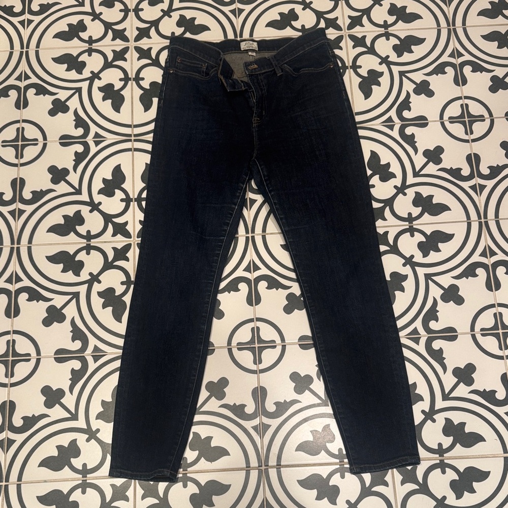 Women’s dark denim high rise Lookout skinny jeans